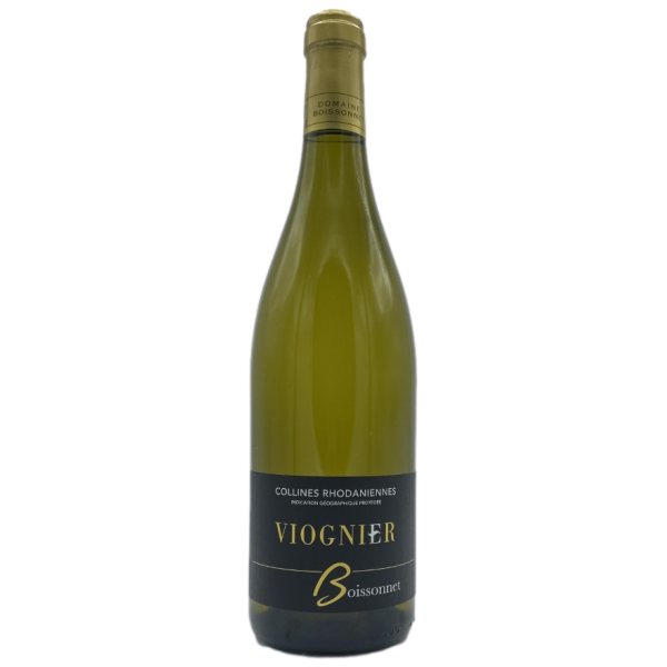IGP Collines Rhodaniennes-Domaine Boissonnet-Viognier-blanc-Blanc-2022