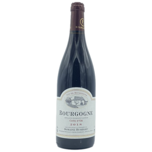 Bourgogne-Domaine HUMBERT-Cote d'or-rouge-Rouge-2018